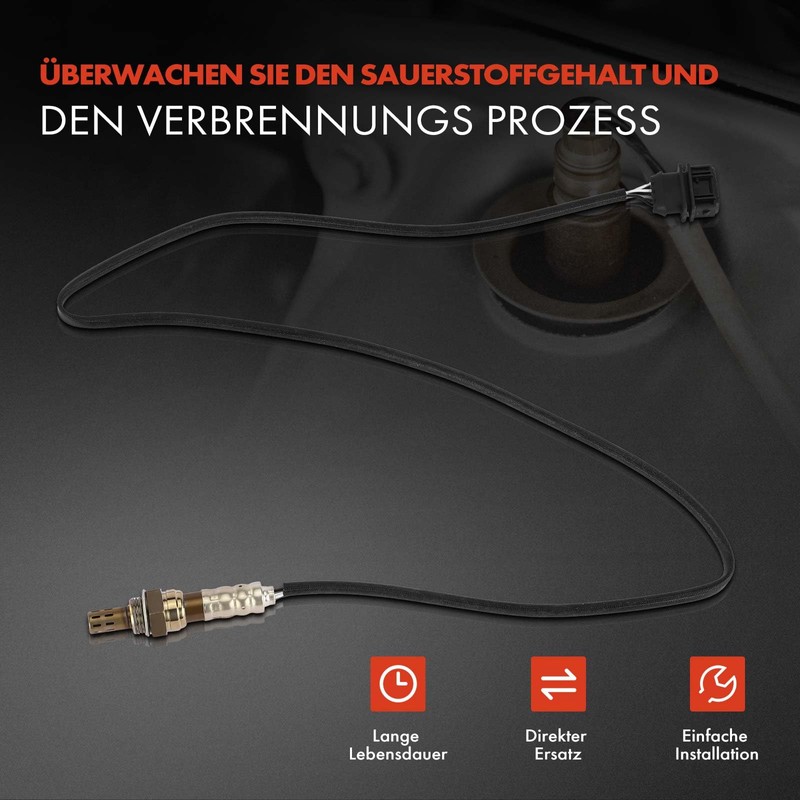 Lambda Sensor Control Probe in Front of Cat for S40