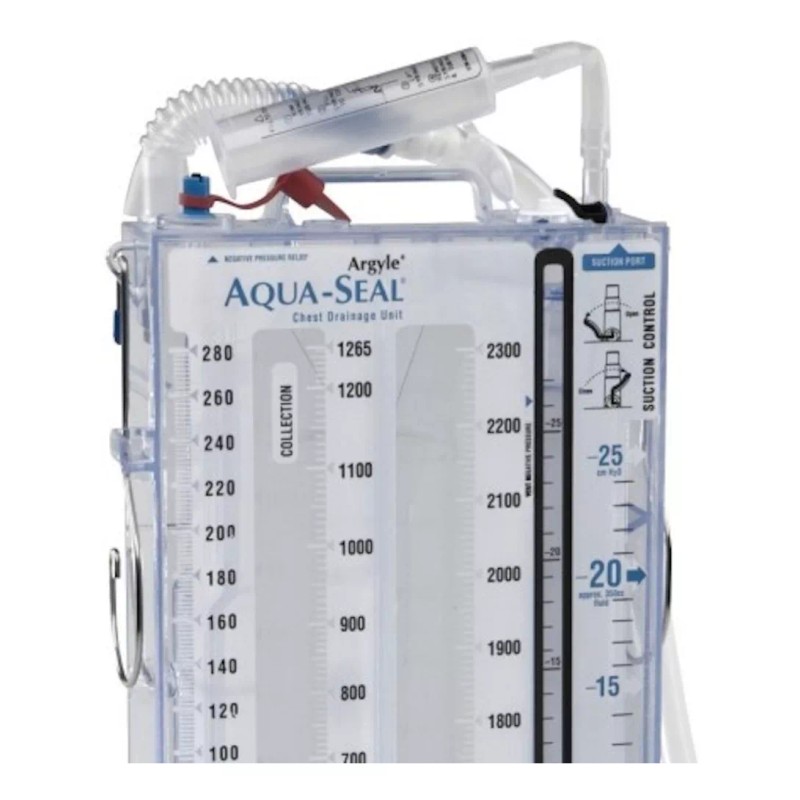 Medtronic Drenaje Toracico Pleural 3camaras Aquaseal Adulto/pediatrico