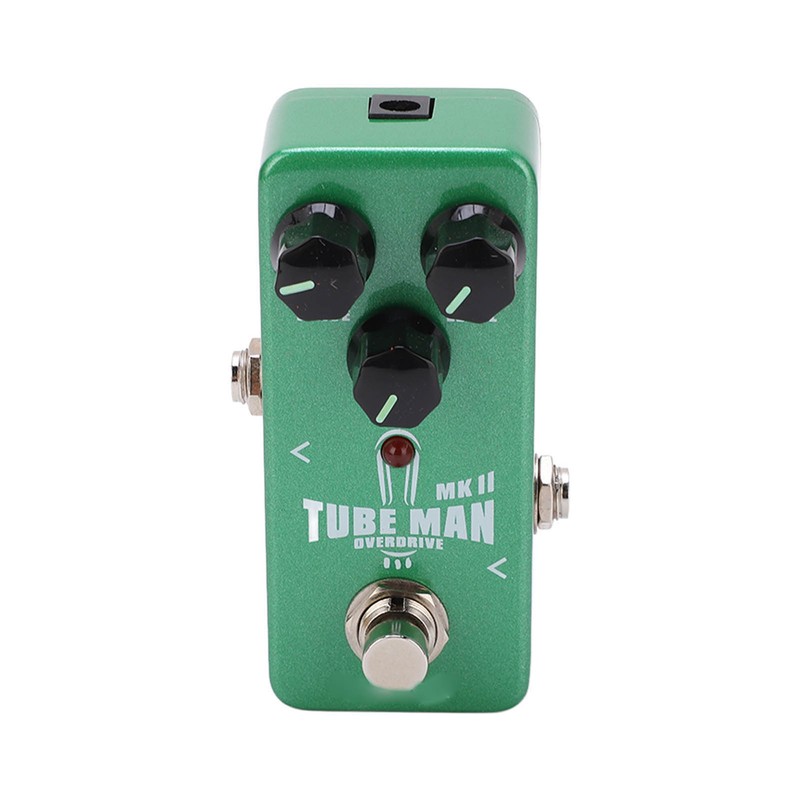 Guitar Effect Pedal TUBE MAN Overdrive Mini Adjustable Instrument Accessory