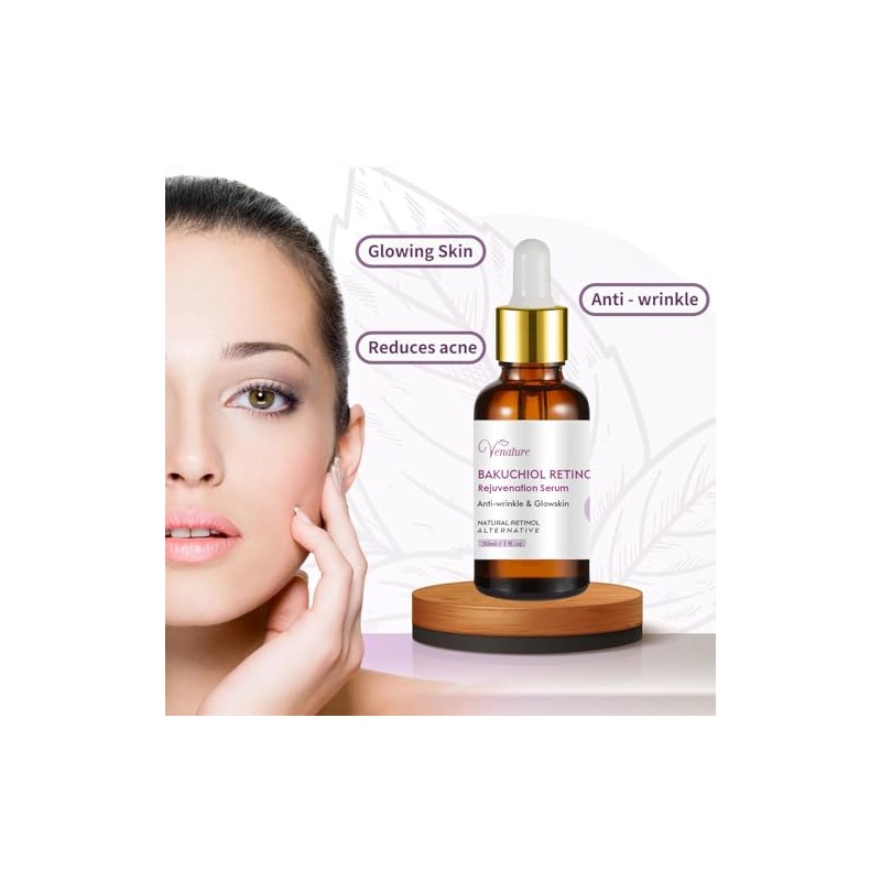 Suero Rejuvenecedor con Retinol Bakuchiol