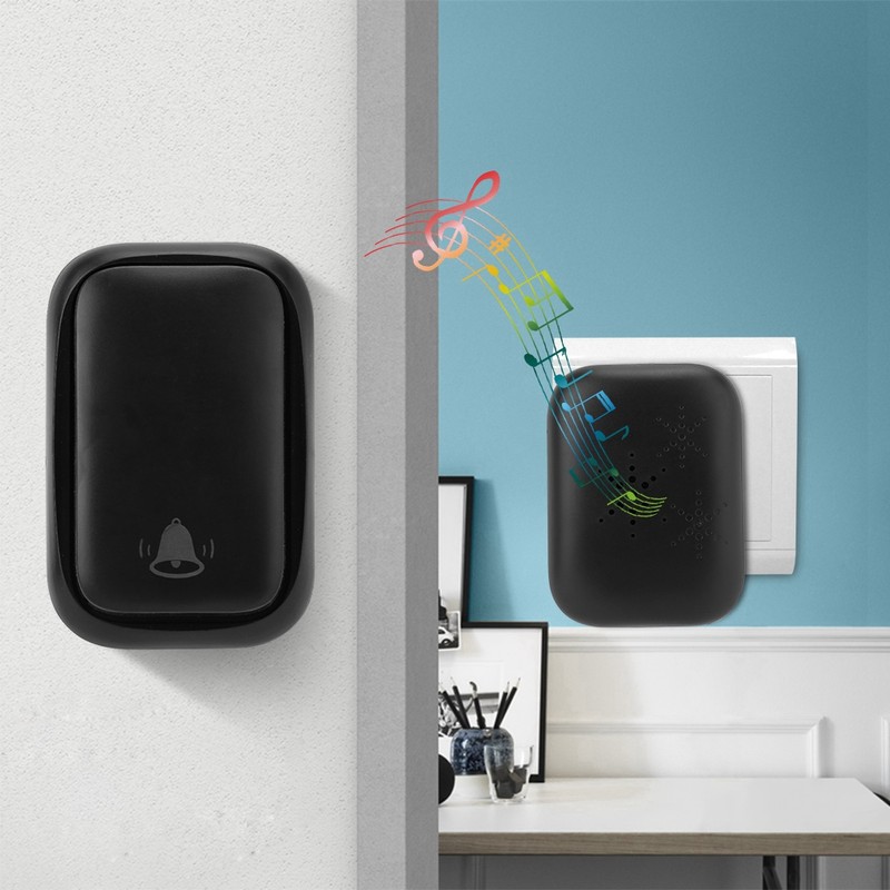 SelF Generating Power Wireless Smart Doorbell Waterproof Door Bell (2