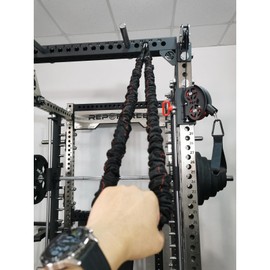 HUVIOVED Power Cage Squat Rack Home Gym Accessory, Fits 3x3 Rack with 1" Hole