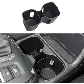 Center Console Cup Holder Inserts,Compatible with 2023 Honda CRV Cup Holder Interior Accessories（black）