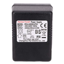Christmas Concepts® 24v AC 250ma 6va AC Adaptor Without Lead