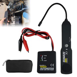 Car Open Short Circuit Finder Tester DC 6-42V, HOVCEH em415Pro Car Relay Tester Generator Cable Wire Breaker Tracker, Cable Fault Locator with Bendable Receiver Probe, Car Diagnostic Analyzer Tool