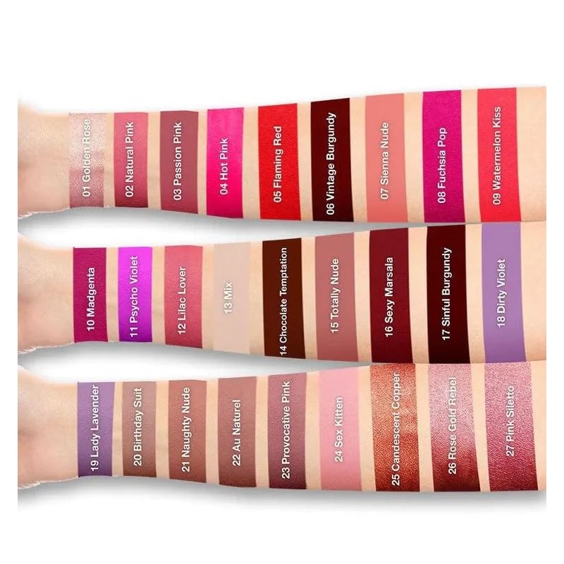 Kiss proof Lipstick 8ml - 10 MADGENTA