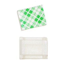 Strip Light Mounting Clips Self-Adhesive Strip Brackets Holder,100Pack 8mm Strip Light Fixing Clamp (for 8mm(5/16") Wide Strip Light)