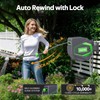 ALAIAL Retractable Garden Hose Reel, 1/2 in x 100 Ft,