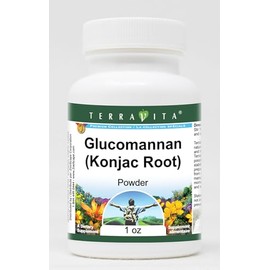 Terravita Glucomannan (Konjac Root) Powder (1 oz, ZIN: 511309)