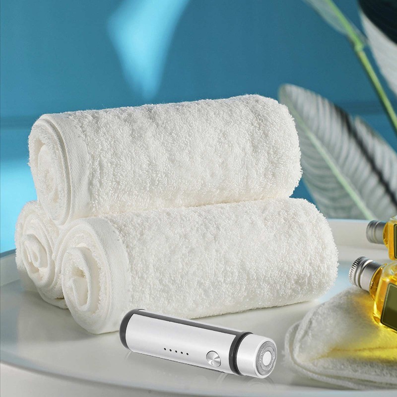 013 Electric Mini Shaver Portable Low Noise Power Display USB