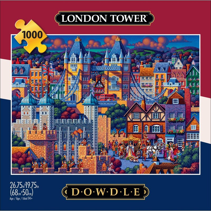 Buffalo Games – London Tower - Eric Dowdle - 1000