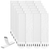 Oruola 24pairs Hang on Wall Without Nails,Wall Hanging Strips,Strong Back