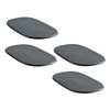 Ipetboom 4Pcs Car Dashboard Mat Non Slip Dashboard Mats for