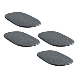 Ipetboom 4Pcs Car Dashboard Mat Non Slip Dashboard Mats for Phone and Keys Holder High Temperature Resistant Automotive Accessories for Organized Interior