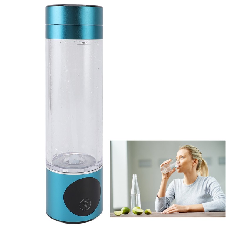 Hydrogen Water Bottle 3000PPB 280ML Portable Hydrogen Water Generator with