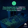 GLOWING SNUGGLES Premium Glow in The Dark Blanket, Cozy Soft