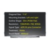 JHK JIEHONGKE New Screen 11.6",eDP,1366×768 (Left & Right Mounting Brackets)