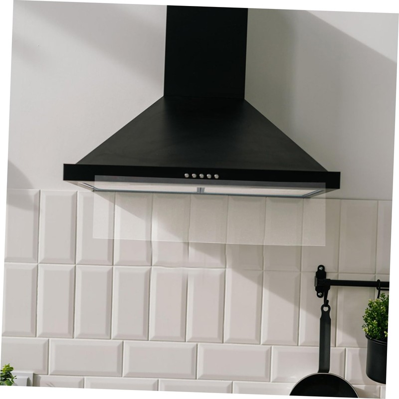 STOBAZA PVC Kitchen Hood Smoke Deflector for Range Hood Ventilation