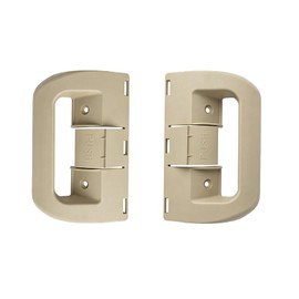 QJPT 2 Pack 3851174015 RV Refrigerator Door Handle Compatible with Dometic,Beige RV Fridge Door Handle, Replacement for DM2652,DM2662,DM2663,DM2852,DM2862,RM2652,RM2663,RM2852,RM3662,RM3863