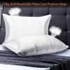 Mulberry Silk Pillowcase 2 Pack for Hair and Skin,with Hidden