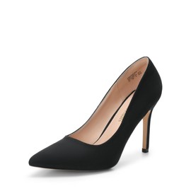 DREAM PAIRS Women's court shoes - Black (black suede), size: 39.5 EU