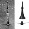 Portable Detachable Plastic Flute Clarinet Stand Holder Music Instrument Accessory