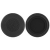 Geekria QuickFit Protein Leather Replacement Ear Pads for Plantronics Blackwire