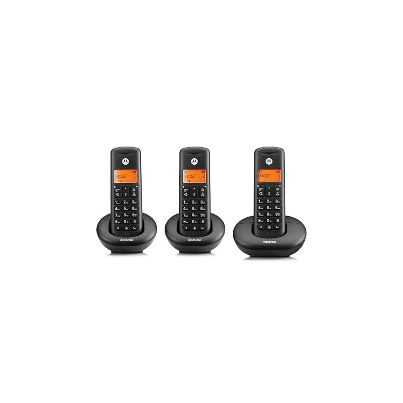 Motorola E203 Cordless Landline House Phone, Home Phone, Nuisance Call