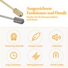 Set of 2 Nail Drill Bits with 2 Nail File,