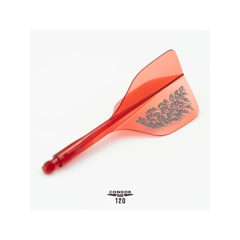 Condor AXE 120 Japanese Flame, Small, Clear Red, Condor Axe