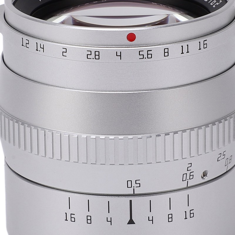 TTArtisan 50mm F1.2 APS C Manual Focus Lens Large Aperture