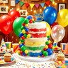 CHRORINE 55 palline decorative per torte, mini palloncini e cupcake,