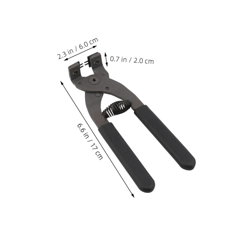 BUGUUYO Multi Functional Leather Hole Puncher with Teeth Carbon Steel