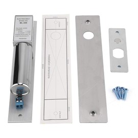 KSTE DC 12V Electric Door Lock Magnetic Induction Glass Metal Door Locking Security System