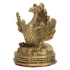 Brass Phoenix Statue High Hardness Good Gloss Phoenix Decorative Figurines