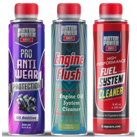 MotorPower Care Engine oil & fuel cleaning Kit Clean Restore Protect MotorPower Care