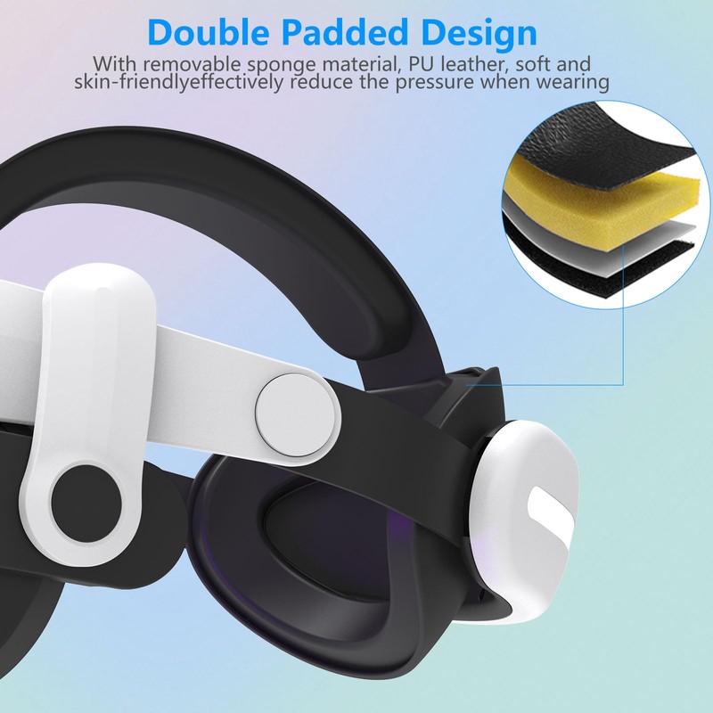 MTomatoVR S3 Head Strap Accessories for Oculus/Meta Quest 3/3s Enhanced
