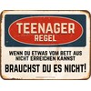 Decorative Tin Sign for Teenagers: Wenn du es nicht erreichen
