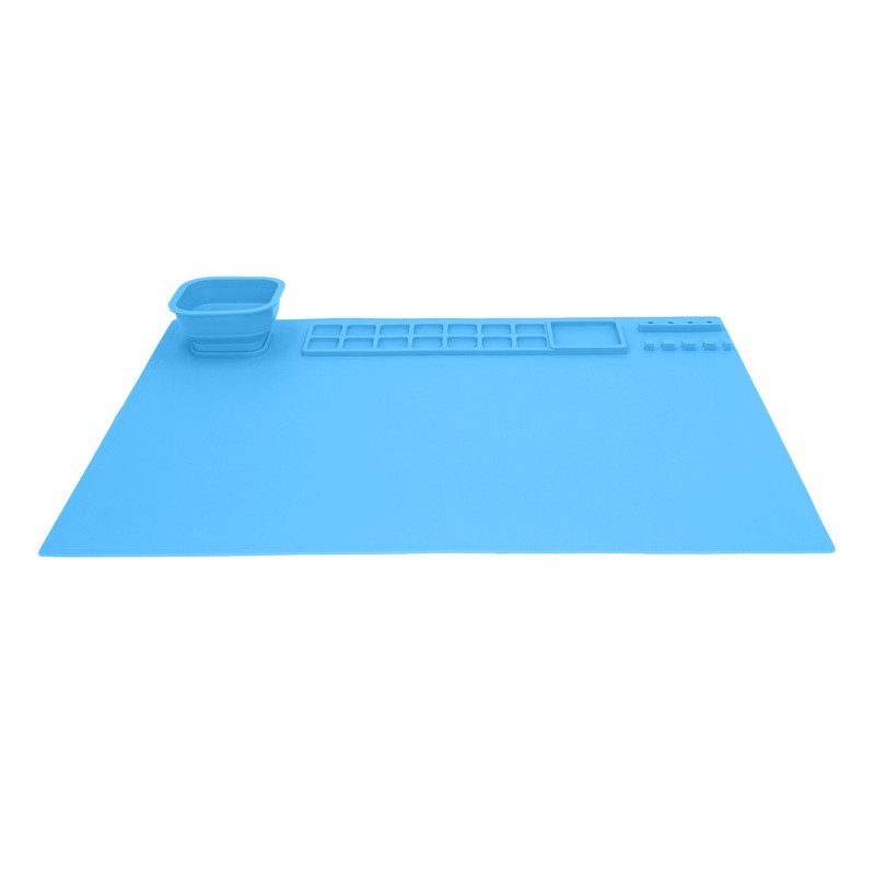 Silicone Painting Mat with Cup DIY Cultivate Artistic Talent Easy