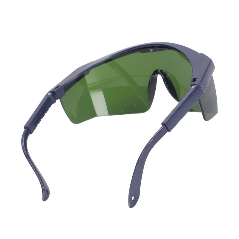 Laser Safe Glasses Optical Fiber Eye Protection Goggles Green Lens