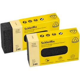 KLINGSPOR elastic buffers SFK 655 Dimensions 80 x 50 x 20 MM, 18-Pack, 240 Grain 13803