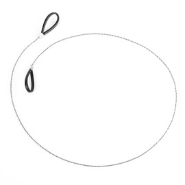 Stainless Steel Wire Saw for PVC Hose, Rope Saw, Steel Wire Saw, Scroll Outdoor High Rope Saw, Portable Pocket Chain Saw For Emergency Travel Outdoor Camping Survival Tool