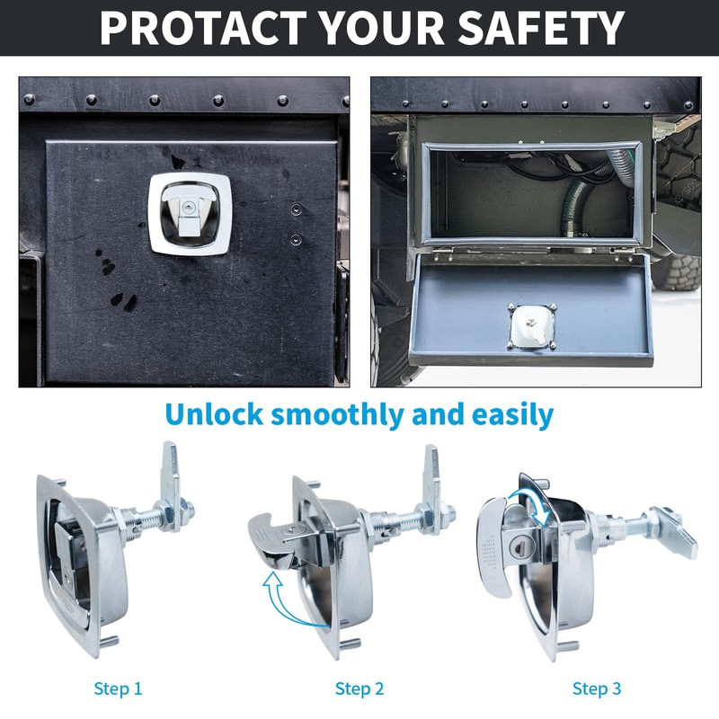 1MS858RQE01001-Q1 Truck Toolbox Lock