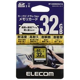 Elecom MLC UHS-I 32GB MF-CASD032GU11A SDHC Card for Cars