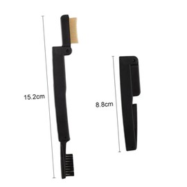 Healeved Folding Dual-sided Eyebrow Brush and Eyelash Comb for Precise Makeup Application Portable and Easy to Clean Beauty Tool for Women