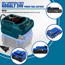 for Kobalt 24V Battery Charger (110V Input for Home Use)