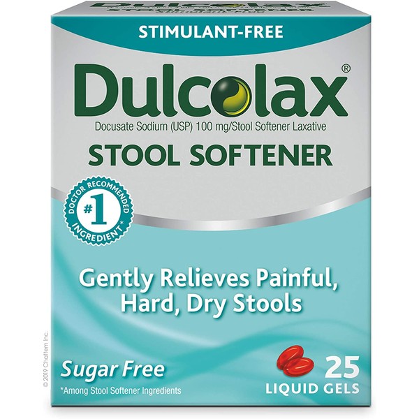 Dulcolax Stool Sftner Size 25ct Dulcolax Daily Comfort Gentle Stool Softener