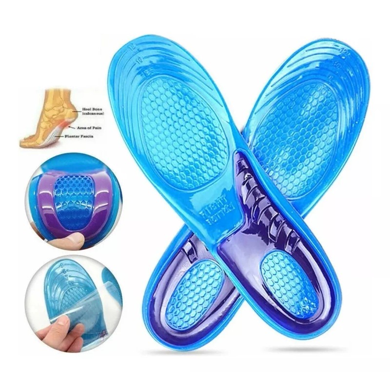 Salaron 2 Pares Plantilla Ortopedica De Gel/descanso/deporte/trabajo