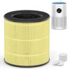 Tailulu D10 Replacement Filter,Air Purifier Filter for Tailulu D10 Air