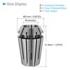 CoCud Spring Collet Chuck, ER-20 Spring Collet 12mm Clamping Diameter,